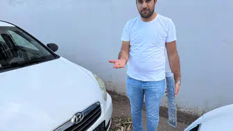 Düğün magandalarının hedefi bu kez bir baba ve küçük kızı oldu