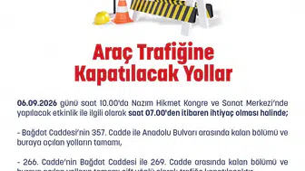 Ankara trafiğinde kritik gün: Bazı güzergahlar araç geçişine kapatılıyor