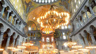 Ayasofya'da dev restorasyon: Doğu yarım kubbe için kritik süreç başlıyor