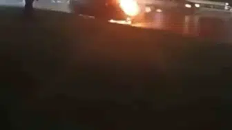 Bursa trafiğinde korku dolu anlar: Seyir halindeki araç bir anda tutuştu
