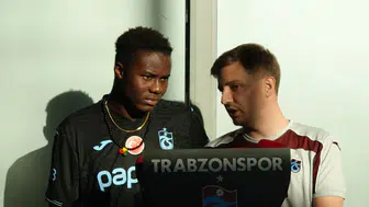 Bordo-Mavili Taraftarların Yeni Gözdesi Trabzon'a İndi: Franculino Dju'dan İlk Mesaj