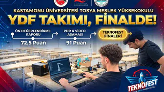 Kastamonu'nun genç mühendisleri TEKNOFEST sahnesinde devleşiyor