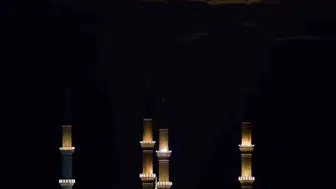 Mimar Sinan'ın şaheseri gökyüzündeki görsel şölene ev sahipliği yaptı