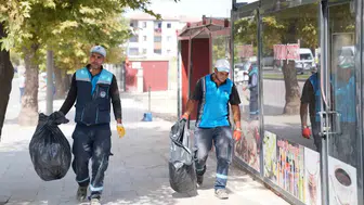 Malatya'da konteyner çarşılar tarih oluyor: Battalgazi'de hummalı temizlik mesaisi