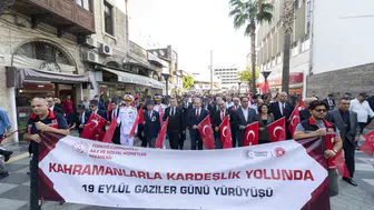 Mersin'de Gaziler Günü'nde vefa buluşması: Kahramanlar için tek yürek oldular