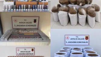 Antalya'da kaçak tütün operasyonu: Tonlarca ürün ele geçirildi