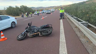 Orhangazi yolunda feci kaza: Genç motosiklet sürücüsü kurtarılamadı