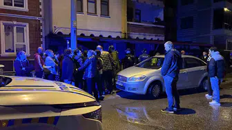 İzmit'te korku dolu anlar: Temel kazısı sonrası binalar boşaltıldı