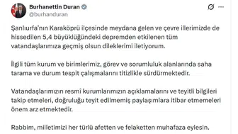 Şanlıurfa'da korkutan sarsıntı: Karaköprü merkezli deprem çevre illeri de salladı