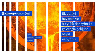 Çelik devinde yeşil dönüşüm: Hedefleri bir yıl önceden yıktı geçti