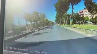 İzmir Bulvarı'nda saniyeler süren trajedi: Otobüs kamerasından dehşet anları