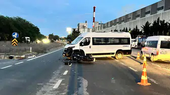 Ergene'de acı veda: Genç motosiklet sürücüsü kazada yaşamını yitirdi