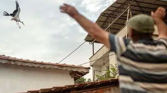 Eskikarağaç'ta hüzünlü veda: Yaren ve Nazlı gökyüzüne kanat açtı