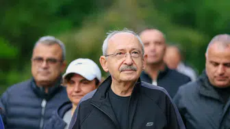 Abant'ın serin havasında siyasi mesai: Kılıçdaroğlu güne göl kenarında başladı