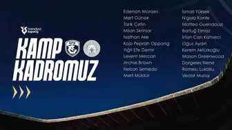 Fenerbahçe'de kritik Gaziantep yolculuğu: Yıldız isim kadroda yok