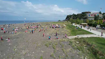 Zonguldak semalarında anlamlı mesaj: Uçurtmalar Gazze'deki çocuklar için havalandı