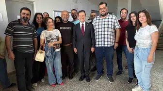 Ahmet Aras'ın Suriye Temasları: Bayırbucak'ta Kardeşlik Köprüsü Kuruldu