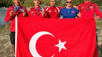 Köyceğizli kürekçiler Avrupa sahnesinde devleri geride bıraktı