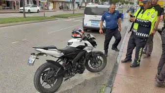 Samsun'da trafik kazası: Motosikletli sürücü hastanelik oldu