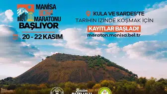 Türkiye’nin ilk volkan koşusu Manisa’da: Sporcular tarihin ve lavların izinde buluşuyor