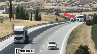 Gaziantep otoyollarında havadan sıkı takip: Yüzlerce sürücüye ağır fatura