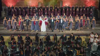 Aspendos'un Tarihi Taşları Carmina Burana'nın Büyülü Ritimleriyle Yeniden Canlandı