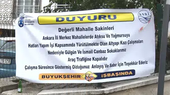 Keçiören'de 1,5 yıllık altyapı kabusu: Kanalizasyon suları evleri bastı, mahalleli isyan etti