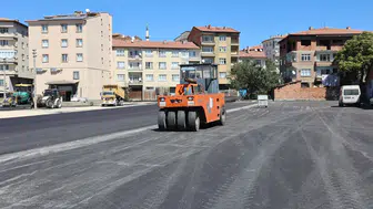 Sungurlu'da yılların özlemi bitti: Sanayi sitesi ilk kez asfaltla tanıştı