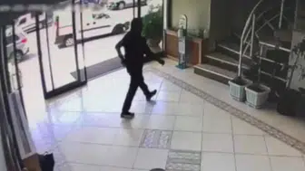 Sendika binasında dehşet anları: Görev talebi silahlı saldırıya dönüştü