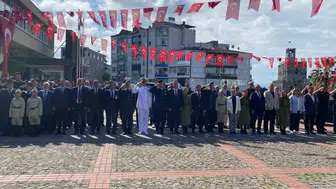 Sinop'ta Gaziler Günü'nde vefa dolu anlar: Kahramanlar için tek yürek oldular