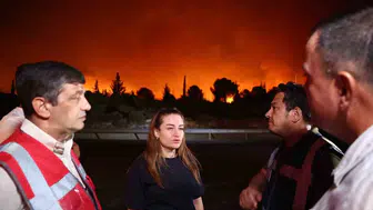Antalya'da alevlerle zorlu gece: Başkan Vekili Özdemir'den kritik koordinasyon açıklaması