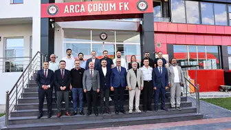Çorum FK'nın Gelecek Vizyonu İçin Şehir Yönetimi Tesislerde Bir Araya Geldi