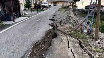 Rize'de kabus dolu gece: Yolun göz göre göre battığı o anları anlattı