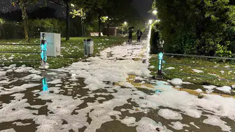 İzmit sahilini saran beyaz köpükler endişe yarattı: İlk inceleme sonuçları belli oldu
