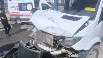 Batman'da sabah trafiğinde korkutan çarpışma: Bir kişi hastanelik oldu