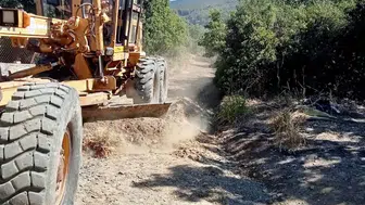 Erdekli üreticinin hasat mesaisi öncesi yol engeli ortadan kaldırılıyor