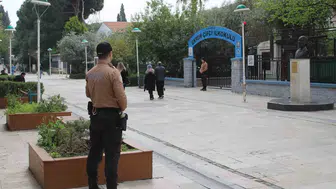 Aydın'da okul zili çaldı, emniyet güçleri teyakkuza geçti