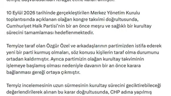 CHP'de kritik geri adım: Hukuki süreçten vazgeçilerek kurultay takvimine odaklanıldı