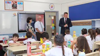 Okulun ilk günü miniklerin heyecanı Bilecik'te paylaşıldı