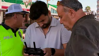 Dronla yakalandı, görüntüleri izledi ama yine de ikna olmadı: Adım atacak ki durayım