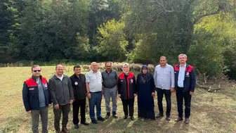 Düzce'de hayvancılık hamlesi: 100 küçükbaş hayvan üreticiye teslim edildi