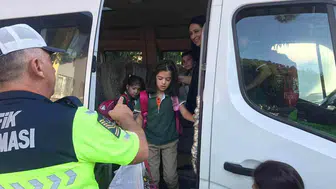 Koçarlı'da eğitim maratonu başladı: Okul yollarında sıkı güvenlik kalkanı