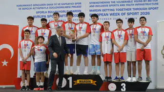 Mardin'de Sporun Birleştirici Gücü Avrupa Spor Haftası ile Taçlandı