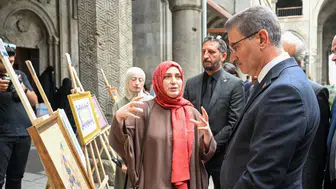 Tarihin kalbinde sanat rüzgarı: Çifte Minareli Medrese'de kadim izler yeniden hayat buldu