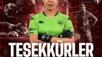 Kayseri Kadın Futbol Kulübü'nde beklenmedik veda: Genç eldivenle bağlar koparıldı