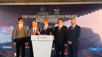 Siirt'in demiryolu hayali tünellerle gerçeğe dönüşüyor: Bakan Uraloğlu şantiyede inceledi