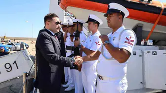 Gökçeada'da Mavi Vatan Nöbetçilerine Anlamlı Ziyaret