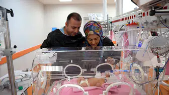 Malatya'da tarihi gün: Tüp bebek ünitesinin ilk mucizeleri dünyaya gözlerini açtı