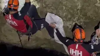 Muz serasındaki derin kuyudan gelen ses dört gün sonra umuda dönüştü