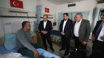 Kahramanlara vefa ziyareti: Sağlık-Sen heyetinden anlamlı buluşma